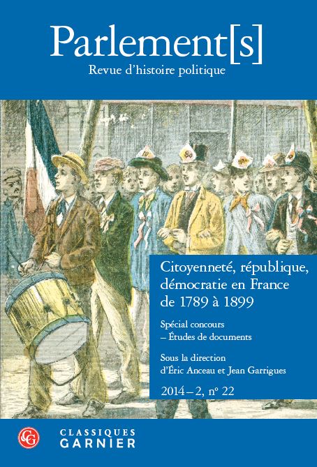 Citoyenneté, République, démocratie en France de 1789 à 1899