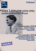 colloque Max Lejeune